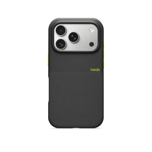 Offerta a tempo: Beats Custodia Robusta per iPhone 17 Pro con MagSafe e Controllo fotocamera, testata per graffi e cadute, con texture opaca e fodera in microfibra - Nero Everest - 15% da 89.00 € a 75.26 €