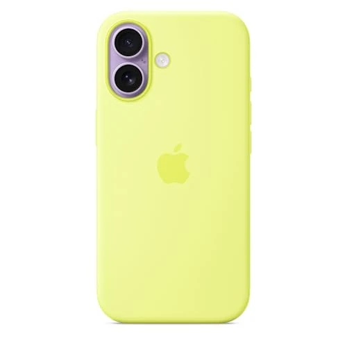 Offerta a tempo: Apple Custodia MagSafe in silicone per iPhone 17 - Giallo neon ​​​​​​​ - 34% da 59.00 € a 39.00 €