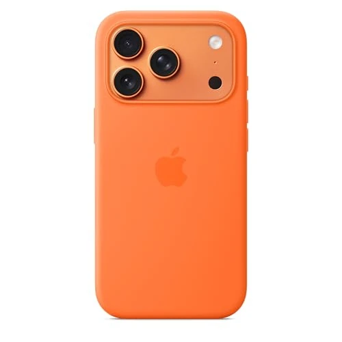 Oferta limitada: Apple Funda de Silicona con MagSafe para el iPhone 17 Pro - Naranja ​​​​​​​ de 59.00 € a 46.98 € (ahorro 20%)