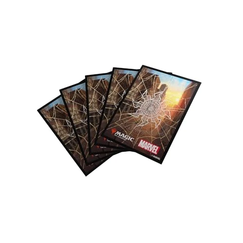 Offre limitée : Gamegenic, Magic : The Gathering – Marvel Spider-Man Premium Art Sleeves – Spider-Man Plains, 105 manchons par paquet de 17.00 € à 17.00 € (0.00% de remise)