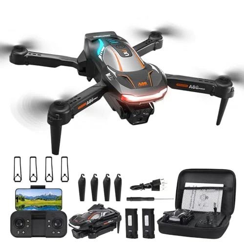 Offre limitee: Diealles Shine Drone avec Caméra 1080P HD pour Enfants, Mini Drone Enfants avec Flip 3D, une touche décollage/atterrissage, WiFi FPV, Pliable, Drone Longue DuréE de Vol pour Enfants et DéButants de 39.99 EUR a 33.99 EUR (economie 15%)