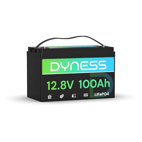 Oferta ograniczona: Dyness Akumulator litowy 12V 100Ah LiFePO4 o głębokim cyklu 100 A BMS, ochrona przed niską temperaturą, maks. 15000 cykli, do kamperów, systemów solarnych poza siecią, fotowoltaiczna z 139.98 EUR na 139.98 EUR (znizka 0%)