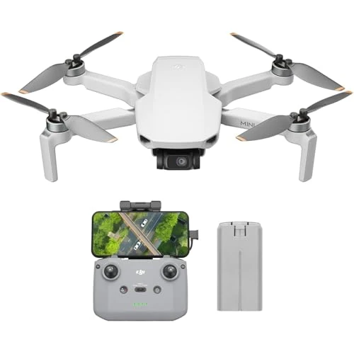 Oferta limitada: DJI Mini 4K, dron con cámara 4K UHD para adultos, menos de 249g, estabilización en 3 ejes, transmisión de vídeo a 10 km, regreso automático, 1 batería para un tiempo máx. de vuelo de 31 min de 299.00 EUR a 299.00 EUR (ahorro 0%)