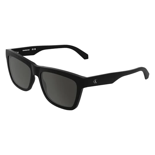Offerta a tempo: Calvin Klein Jeans Men's Sunglasses CKJ25623S - Black with Solid Grey Lens - 42% da 99.90 € a 57.96 €
