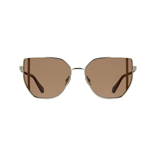Limited-time offer: Calvin Klein Jeans Women's Sunglasses CKJ25209S - Light Gold with Solid Orange Lens from 59.93 £ to 59.93 £ (save 0.00%)