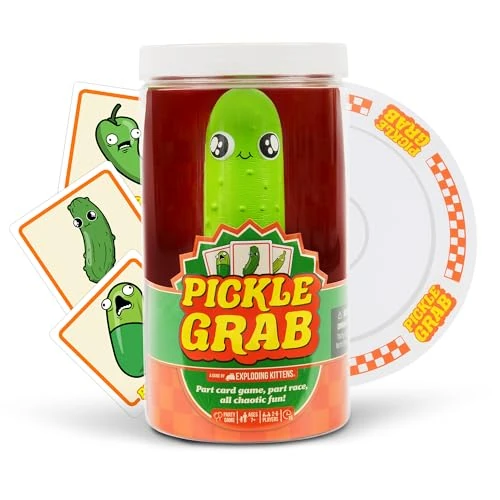 Limited-time offer: Exploding Kittens Pickle Grab, 2-6 Players, Age 7+ Fast Paced Card Game from $19.99 to $19.99 (save 0.00%)