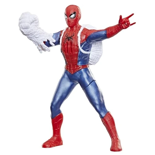 Offerta a tempo: Marvel Studios Spider-Man: Brand New Day, Figurine électronique de 15 cm avec Effets sonores, Jouets de Super-héros pour Enfants, dès 4 Ans - 0.00% da 16.98 € a 16.98 €