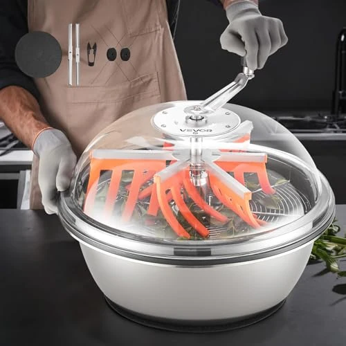 Offerta a tempo: VEVOR Tagliabordi Manuale, Tagliabordi Manuale da 480 mm, con Lame Affilate in Acciaio Inossidabile, Macchina da Taglio Idroponica a Umido e a Secco, Taglio a Rotazione per Piante, Foglie - 39% da 116.99 € a 70.90 €