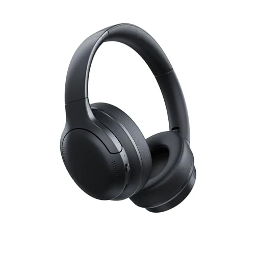 Limitiertes Angebot: Baseus BH1 Lite Bluetooth Kopfhörer, Leichter & Komfort Kabellose Headphones mit Kristallklarer Klang, 40 mm dynamische Treiber, 80 Std. Lange Spielzeit, Bluetooth 6.0 - Interstellares Schwarz von 39.99 EUR auf 25.64 EUR (Spare 36%)