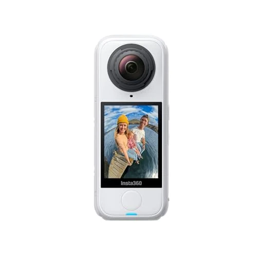 Offerta a tempo: Insta360 X4 Air Bianco Artico - Videocamera 8K 360, leggera 165g, 8K30fps - 18% da 399.00 € a 329.00 €