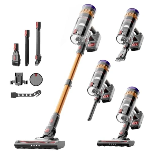 Offerta a tempo: Lefant V1 Aspirapolvere Senza Fili 40000Pa, Scopa Elettrica con LED Touch - 68% da 339.99 € a 109.99 €