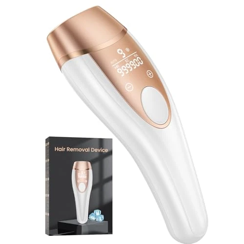 Offerta a tempo: Deplite 21J Epilatore Luce Pulsata con Funzione di Raffreddamento, Epilatore Laser indolore per Donna e Uomo, 9 Livelli di Energia, 999,900 Flashes Luce Pulsata IPL per, Corpo, Ascelle, Bikini - 38% da 159.99 € a 99.98 €