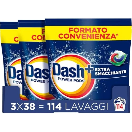 Offerta a tempo: Dash Power Pods Detersivo Lavatrice In Capsule Extra Smacchiante — 38% da 59,90 € a 36,99 €
