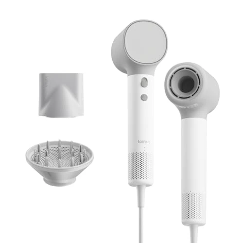 Oferta limitada: Laifen Neo Secador de Pelo con Motor Sin Escobillas de 110 000 RPM, 200 Millones de Iones Negativos y Control de Temperatura, Ultraligero 390 g, Bajo Ruido 59dB, 2 Boquillas Magnéticas (Blanco) de 149.99 EUR a 119.99 EUR (ahorro 20%)