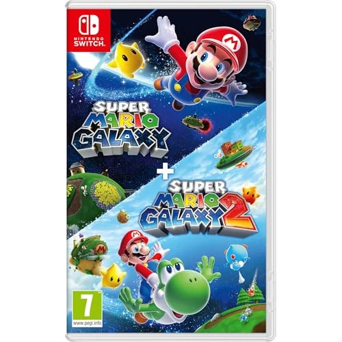 Offerta a tempo: Super Mario Galaxy + Super Mario Galaxy 2 per Nintendo Switch — 16% da 65,59 € a 54,99 €
