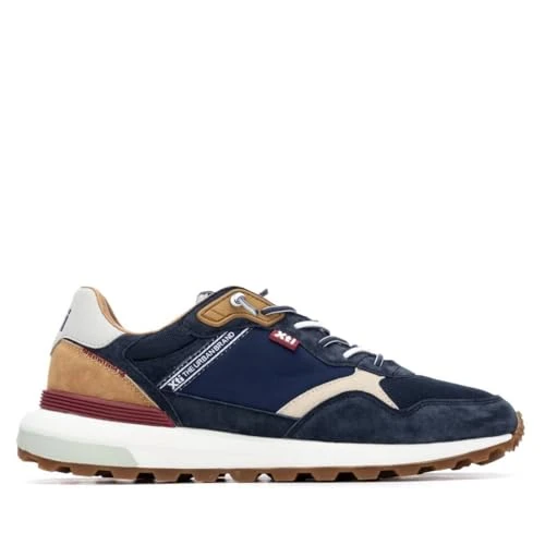 Zeitlich begrenztes Angebot: XTI - Sportschuhe Sneaker Herren Marineblau - Bequeme und vielseitige Schuhe - Casual Mode - Modell 14571701 (Größe 41) von 59.95 € auf 48.69 € (19% Rabatt)