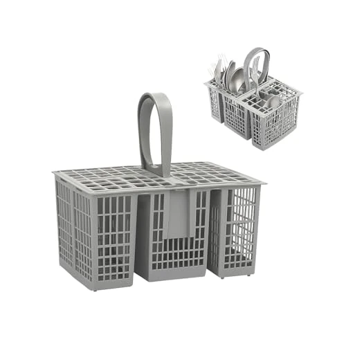 Cestello Portaposate Lavastoviglie Universale Compatibile con Whirlpool, Ariston, Indesit, Hotpoint – Porta Posate Ricambio Lavastoviglie Resistente e Capiente