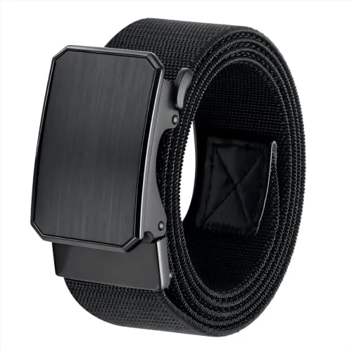 Oferta limitada: VINATO Cinturón Táctico Elástico Hombre, Hebilla Aleación Ajustable de 11.72 € a 11.72 € (ahorro 0.00%)