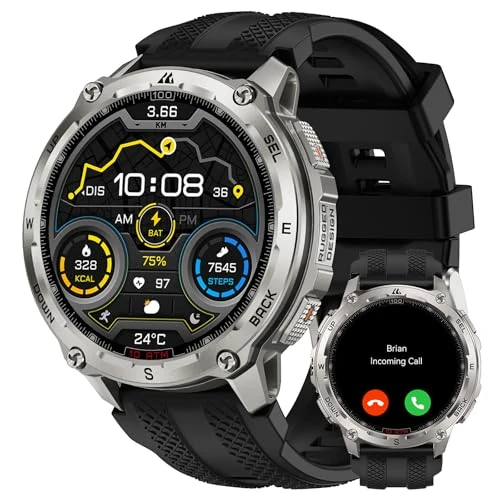 Offerta a tempo: KOSPET Tank T4 Smartwatch Uomo Rugged, Mappa Offline & GPS, 10ATM & IP69K - 0.00% da 209.99 € a 209.99 €