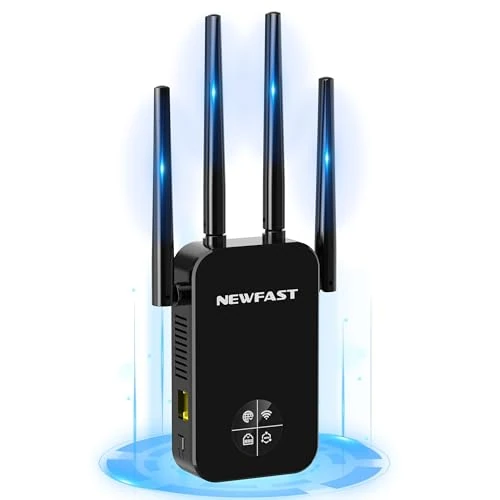 NEWFAST RE523 WiFi Repeater AC1200Mbps Dual Band Extender WiFi Leistungsstark