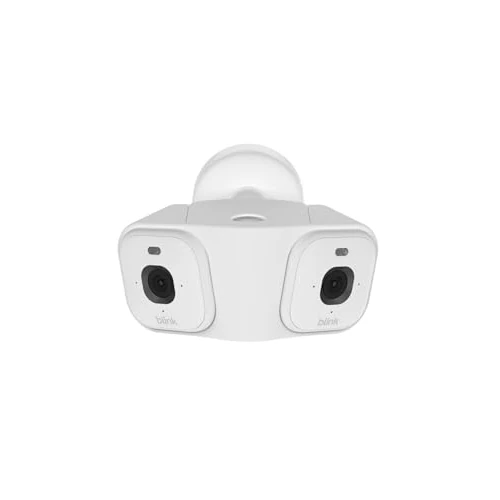 Offerta a tempo: Blink Arc (ultimo modello) | Dispositivo con alimentatore plug-in e visione panoramica (piano Blink Plus richiesto), 180°, soluzione di sicurezza per 2 videocamere Mini 2K+ |Due videocamere - Bianche - 60% da 109.98 € a 43.99 €