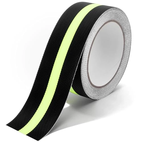 Offre limitée : VINATO Ruban Adhésif Antidérapant,5CMx5M Ruban Adhésif Fluorescent,Griptape Adhésif Fluorescent pour Issues de Secours Bateaux Escaliers & Sols (intérieur & extérieur) et matériel de camping de 10.99 € à 10.99 € (0.00% de remise)