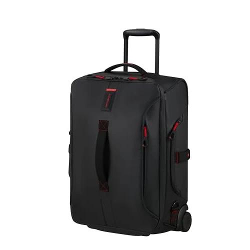 Oferta ograniczona: Samsonite Paradiver Light - Torba Podrózna na Kólkach z Funkcja Plecaka (55 cm), Small, Bagaz Podreczny, Wodoodporna, Lekka, 51L, Czarny (Black) z 809.97 EUR na 809.97 EUR (znizka 0%)