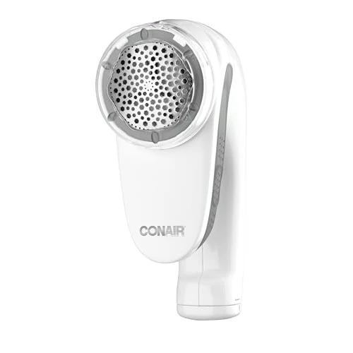 Offerta a tempo: Conair Rimuovi Pelucchi, Rasatore Anti-Pelucchi Ricaricabile per Abiti e Tessuti, Manico Ergonomico, Testa Grande, Bianco/Blu, CLS2XE - 40% da 28.30 € a 16.99 €