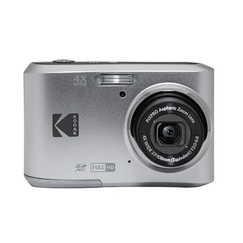 Offerta a tempo: Kodak Fotocamera compatta PIXPRO FZ45 16MP con zoom 4x - Argento - 15% da 129.99 € a 109.99 €