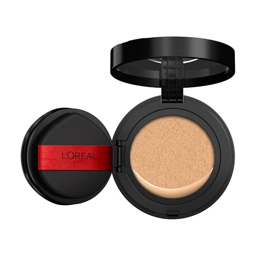 Limited-time offer: L'Oréal Paris Foundation, Korean Makeup, Infallible Fresh Wear Cushion, Buildable Medium-to-Full Coverage, Upto 24H Longwear Liquid Compact, Breathable Formula, Radiant Glass Skin, Shade 220 from 19.99 £ to 15.09 £ (save 25%)