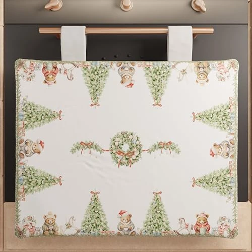 Offerta a tempo: PETTI Artigiani Italiani - Copriforno Natalizio per Cucina, Copri Forno 40x50 cm, Copriforno Xmas Bears, 100% Made in Itay - 0.00% da 13.31 € a 13.31 €