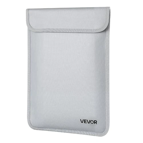Offerta a tempo: VEVOR Borsa Portadocumenti Ignifuga, Borsa Termoisolante Ignifuga e Impermeabile da 1200°C con Cerniera Liscia, Scatola Ignifuga Portatile per Documenti, Ufficio e Viaggi, per Passaporti - 22% da 17.90 € a 13.90 €