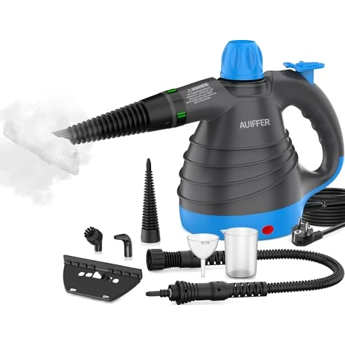 Pressure Steam Cleaner Cleaner Crack Dust Cleaner Chemical Free Handheld Steam Cleaner 9 Accessories Handheld Steam Cleaner Suitable for Cleaning