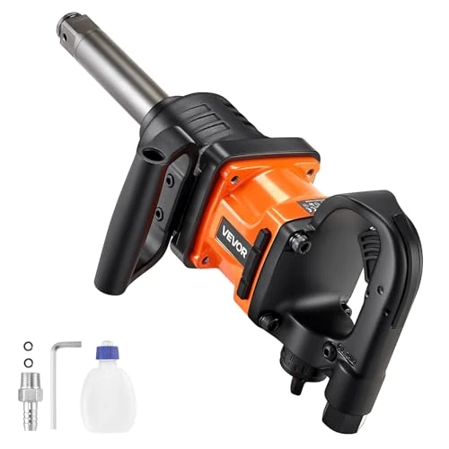 Offerta a tempo: VEVOR Avvitatore Pneumatico a Impulsi da 25,4 mm, Coppia di Serraggio Dadi Fino a 2400 Nm, Chiave Pneumatica a 6 Velocità da 6000 giri/min con Incudine Estesa 152,4 mm per Camion Pesanti - 10% da 133.90 € a 119.99 €