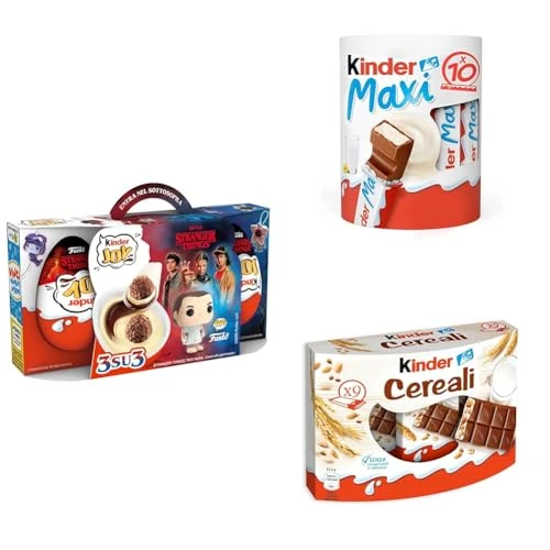 Offerta a tempo: Kinder, 22 Snack Dolci Assortiti con 10 Maxi — 17% da 10,83 € a 8,99 €