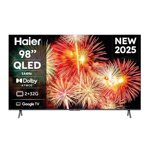 TV Haier S90 (2024) 98" QLED UHD 4K - H98S900UX