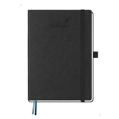 Offerta a tempo: BEZEND Agenda 2026 2027 Settimanale A5 con Orario Verticale - 21 x 15,5 cm - 19% da 15.99 € a 13.02 €
