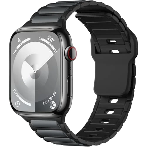 SITAFU Sport Armband Kompatibel mit Apple Watch Armband 42mm 44mm 45mm 46mm 49mm, Atmungsaktives Weiches Silikon Ersatzarmband Kompatibel mit iWatch SE 3 Series 11 10 9 8 7 6 5 4 3 2 1 Ultra