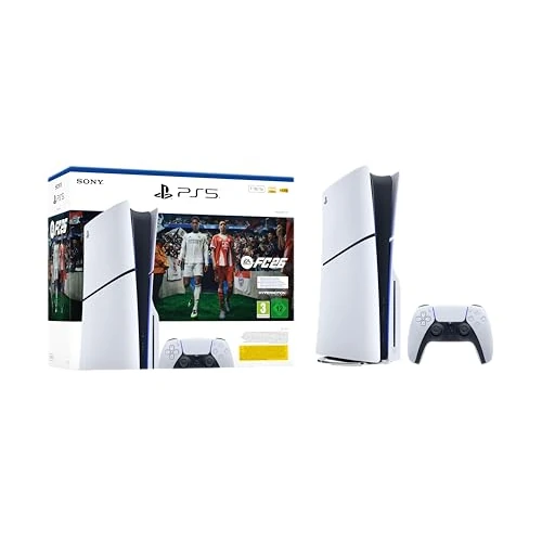 PS5 Console 1TB Standard Edition E Chassis White + FC 26 ITA