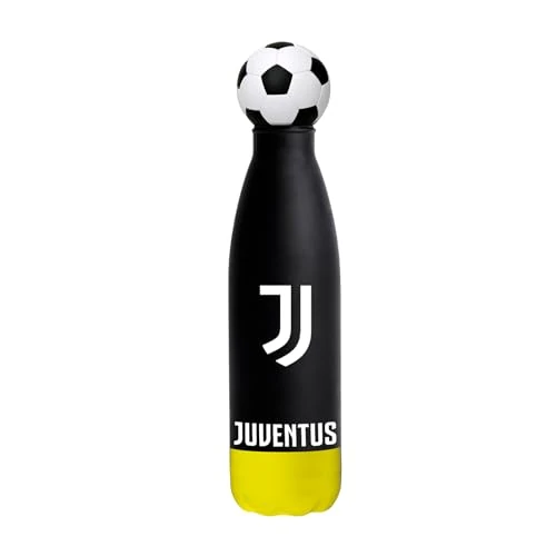 Oferta limitowana: Seven JUVENTUS butelka na wodę ze stali nierdzewnej bez BPA, 500 ml, silikonowa nasadka na klawiaturę, utrzymanie temperatury: gorąca 12 h/zimno 24 h, dziecko, chłopiec, piłka nożna, oficjalny z 79.79 zł na 79.79 zł (oszczędź 0.00%)