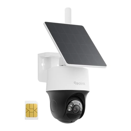 Oferta limitowana: Reolink Kamera Zewnętrzna 4MP 4G LTE Bezprzewodowa, Obrotu i Pochylenia 360°, Automatycznym Śledzeniem, Wbudowaną Kartą SIM, Inteligentnym Wykrywaniem, Go PT S Lite+Panel Słoneczny z 429.99 zł na 429.99 zł (oszczędź 0.00%)