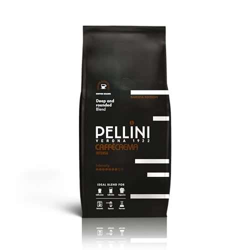 Offerta a tempo: Pellini Caffè Crema Intensa – Caffè in Grani, Miscela di Arabica e Robusta dal Gusto Morbido e Bilanciato con Note di Cacao e Nocciola, 1 kg - 9% da 20.97 € a 18.99 €