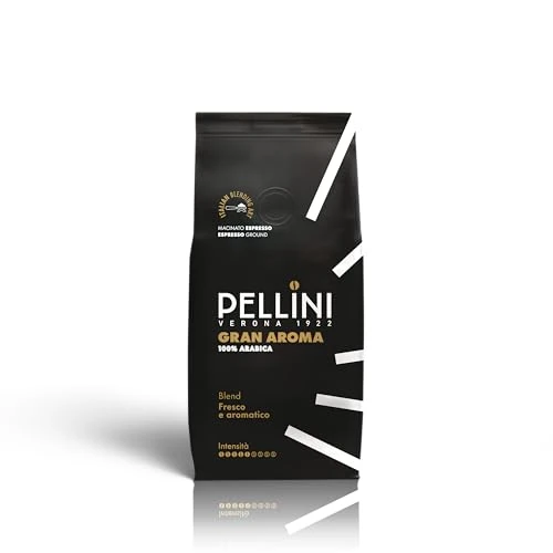 Offerta a tempo: Pellini Gran Aroma Caffè Macinato Espresso, 100% Arabica, 185g - 0.00% da 4.60 € a 4.60 €