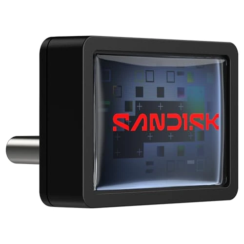SANDISK Extreme Fit USB Flash-Laufwerk 512 GB (bis zu 400 MB/s Lesegeschwindigkeit, Speicher zur dauerhaften Aufrüstung, SANDISK Memory Zone App)