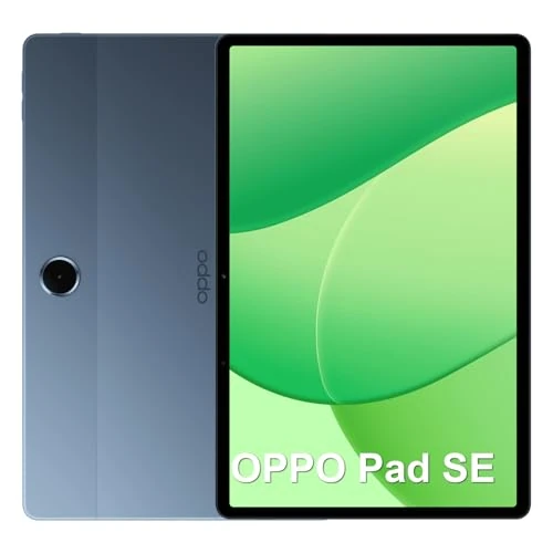 OPPO Pad SE Android 15 Tablet, 4GB 128GB, 9340mAh Battery, 11" FHD 90Hz Display, 4 Speakers, Eye-Care screen, Custom Child Mode, iOS Compatible, Google Service, 5MP Camera, Twilight Blue