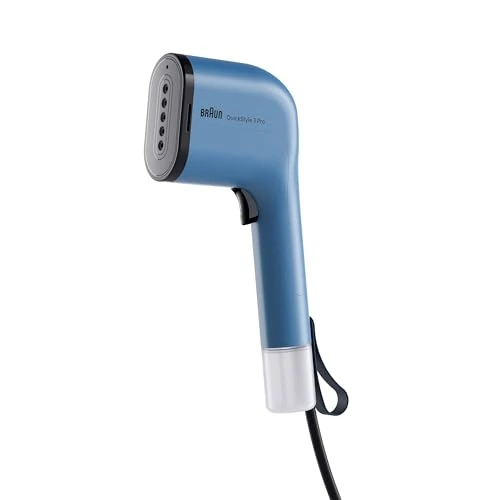 Oferta limitada: Braun QuickStyle 3 - Plancha Vertical Compacta y Ligera, Calentamiento en 30 Segundos, 2 Depósitos Extraíbles, Funda Termorresistente, Accesorios Incluidos, Azul (GS3024BL) de 45.99 € a 45.99 € (ahorro 0.00%)