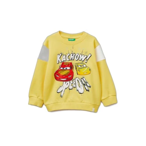 Offerta a tempo: United Colors of Benetton Maglia G/C M/L 3J70G10LW Felpa con Cappuccio, Giallo, 5 Anni Bambino - 5% da 26.95 € a 25.57 €