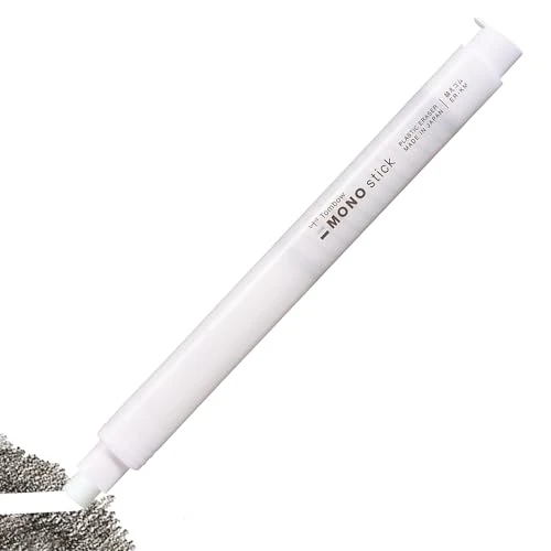Offerta a tempo: Tombow MONO Stick bianco gomma di precisione con punta da 6,7 mm, ricaricabile, meccanismo a pressione, senza ftalati [EH-KM21] - 0.00% da 8.14 € a 8.14 €