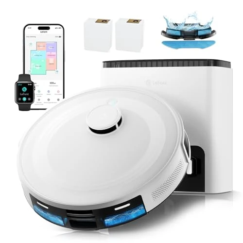 Zeitlich begrenztes Angebot: LEFANT M2L Plus Staubsaugerroboter, Weiß/Hellblau von 599.99 € auf 599.99 € (0.00% Rabatt)