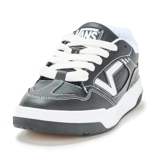 Limited-time offer: Vans Unisex Upland Shoe - '90s Retro Chunky Fashion Sneakers for Men & Women, Casual Low-Top Black/White from $85.00 to $85.00 (save 0.00%)
